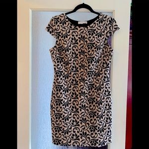 Omina Tan Black Sexy Dress  (Size Large)